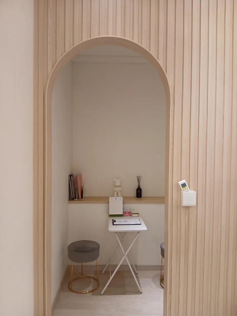 핑크트리 필라테스 대기 공간